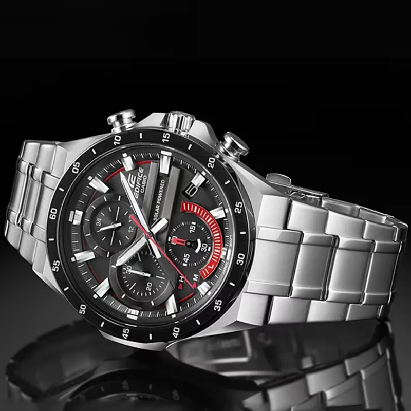 Casio Edifice Solar Powered Analog Men's Watch- EQS-920DB-1AV